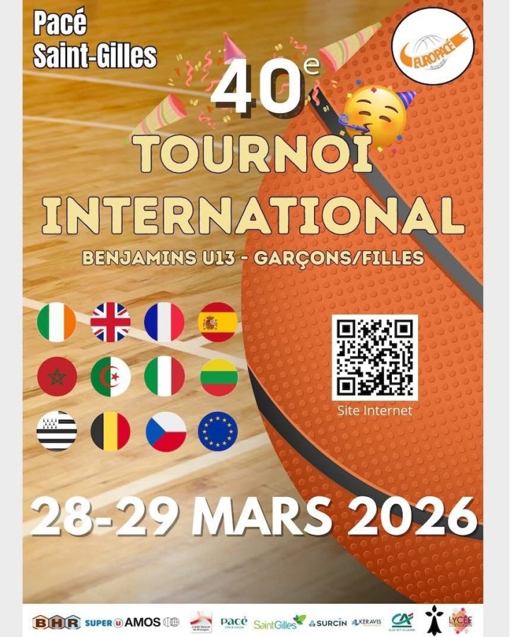 🔥 Le Tournoi International U13 fête ses 40 ans…