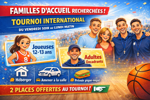 Nous cherchons encore quelques familles d’accueil !